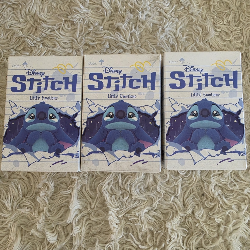 popmart Disney Stitch Kids Toy  Box Set - Blue